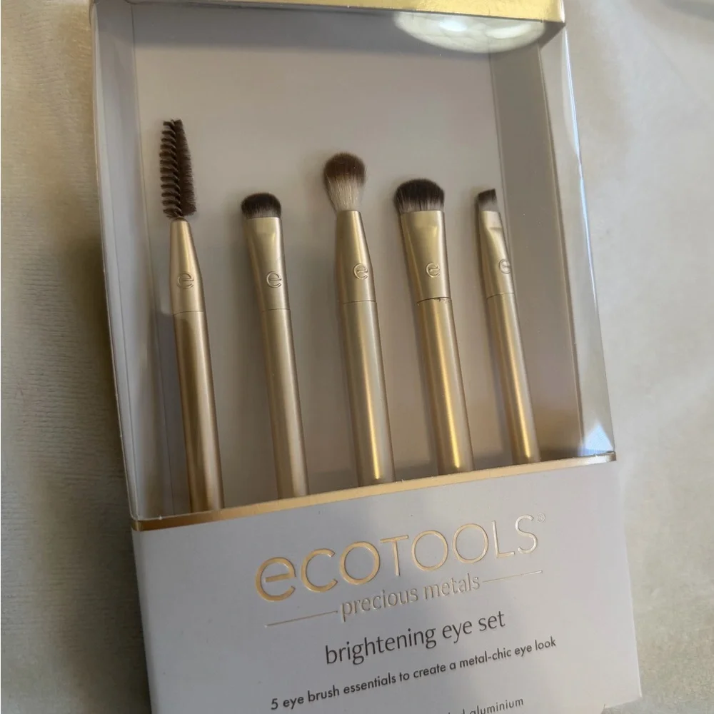 EcoTools Precious Metals Eye Brush Set - Gold